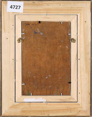 Горбатов Константин Иванович (?). Интерьер парадного зала в бюргерском стиле